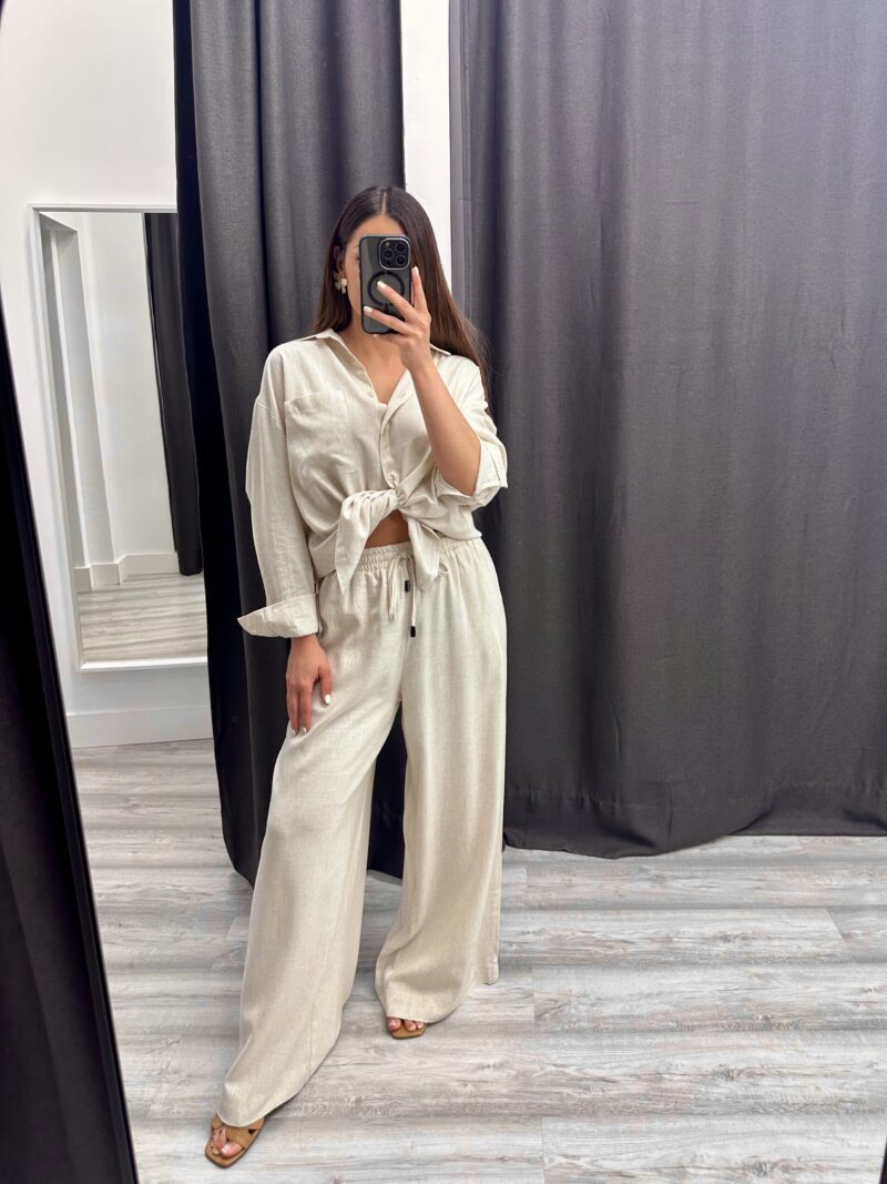 CONJUNTO LINO CAMISA/PANTALÓN - Imagen 7