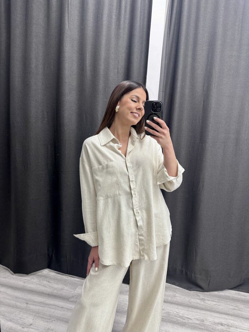 CONJUNTO LINO CAMISA/PANTALÓN - Imagen 2