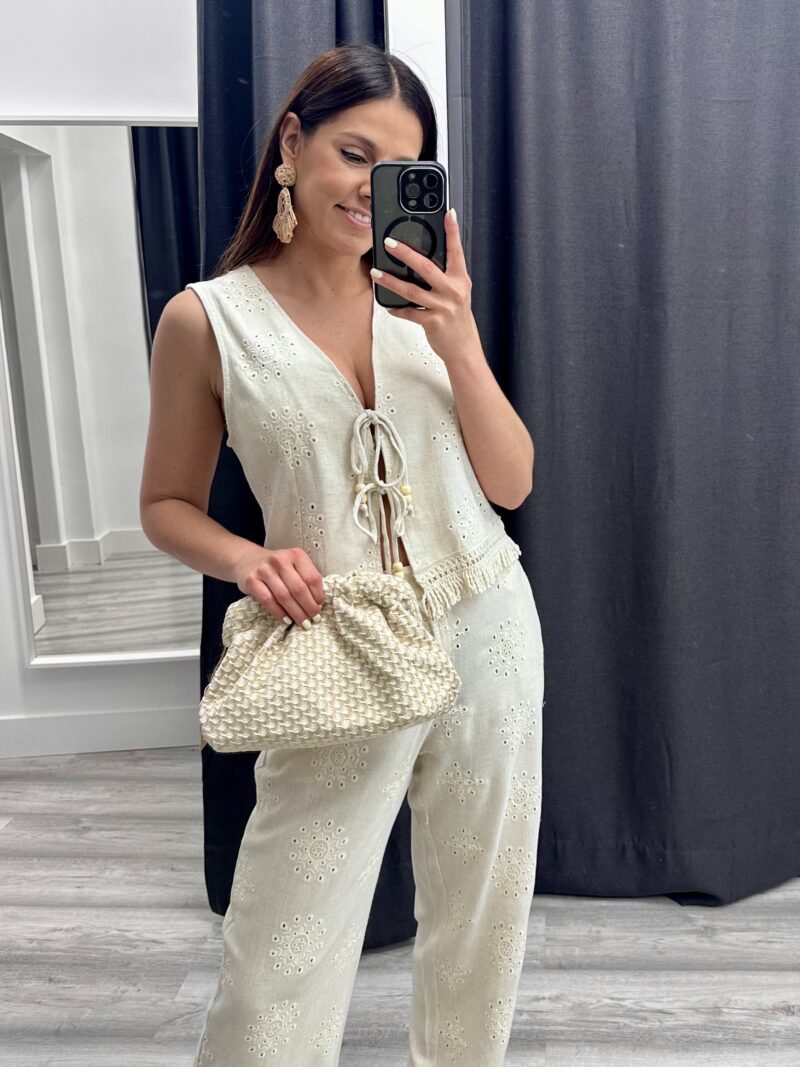 CONJUNTO LINO CHALECO/PANTALÓN - Imagen 7