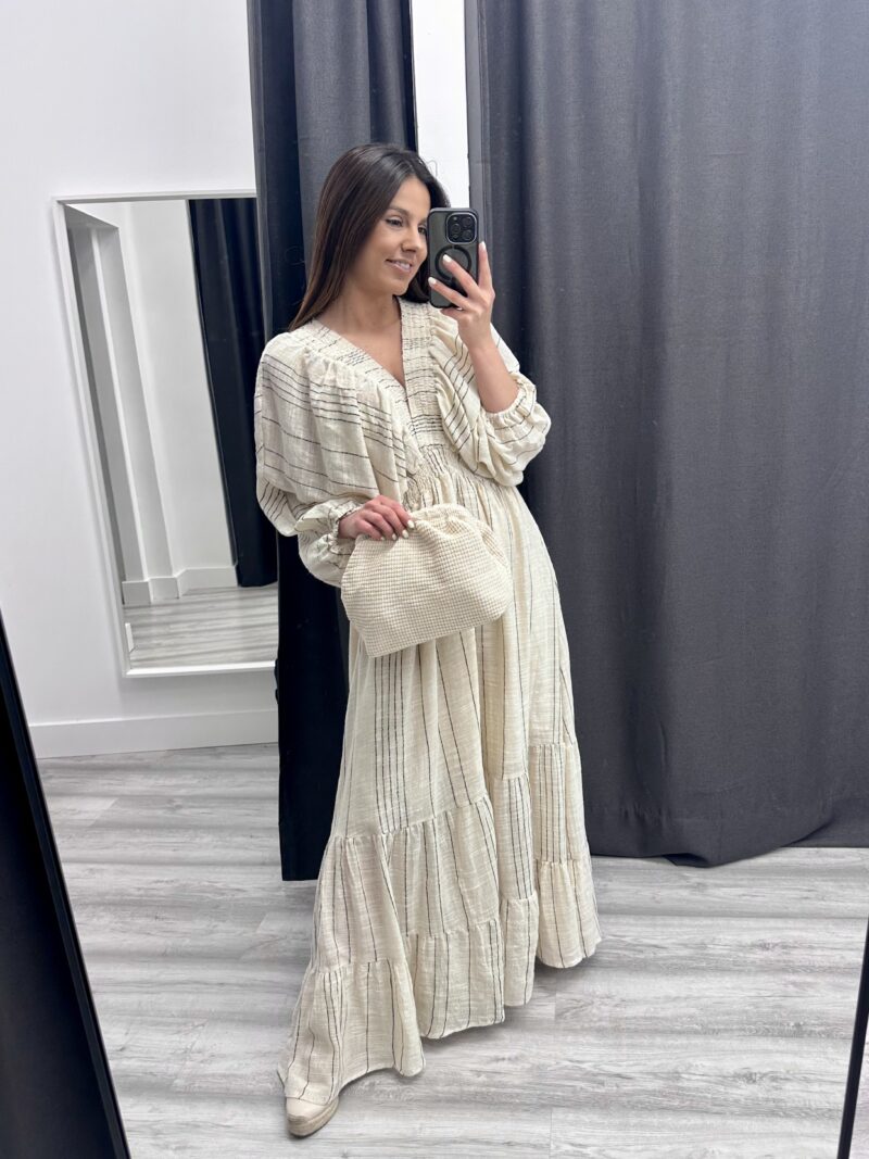 VESTIDO LINO BOHO - Imagen 5