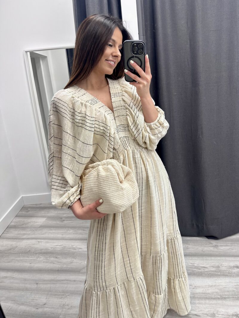 VESTIDO LINO BOHO - Imagen 7