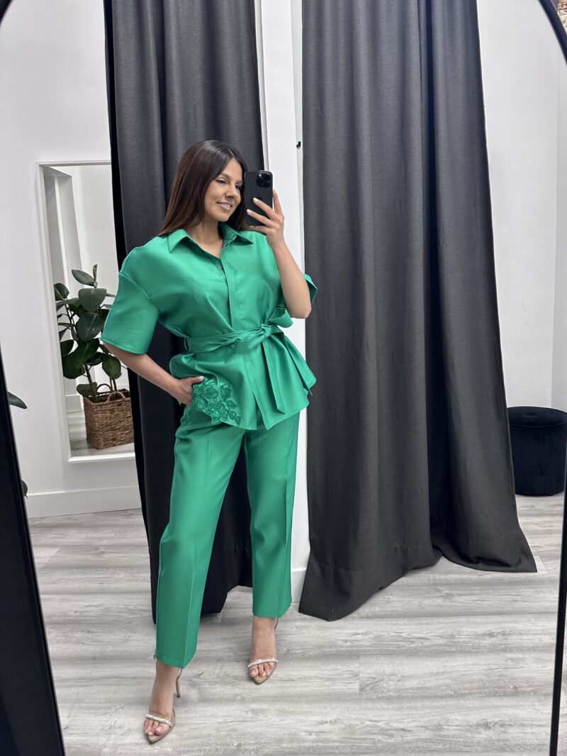 CONJUNTO CASACA VERDE