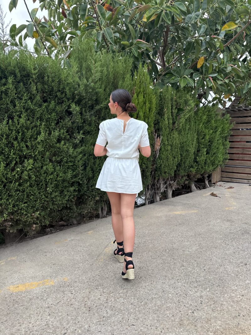 VESTIDO BLANCO LAZADA - Imagen 3
