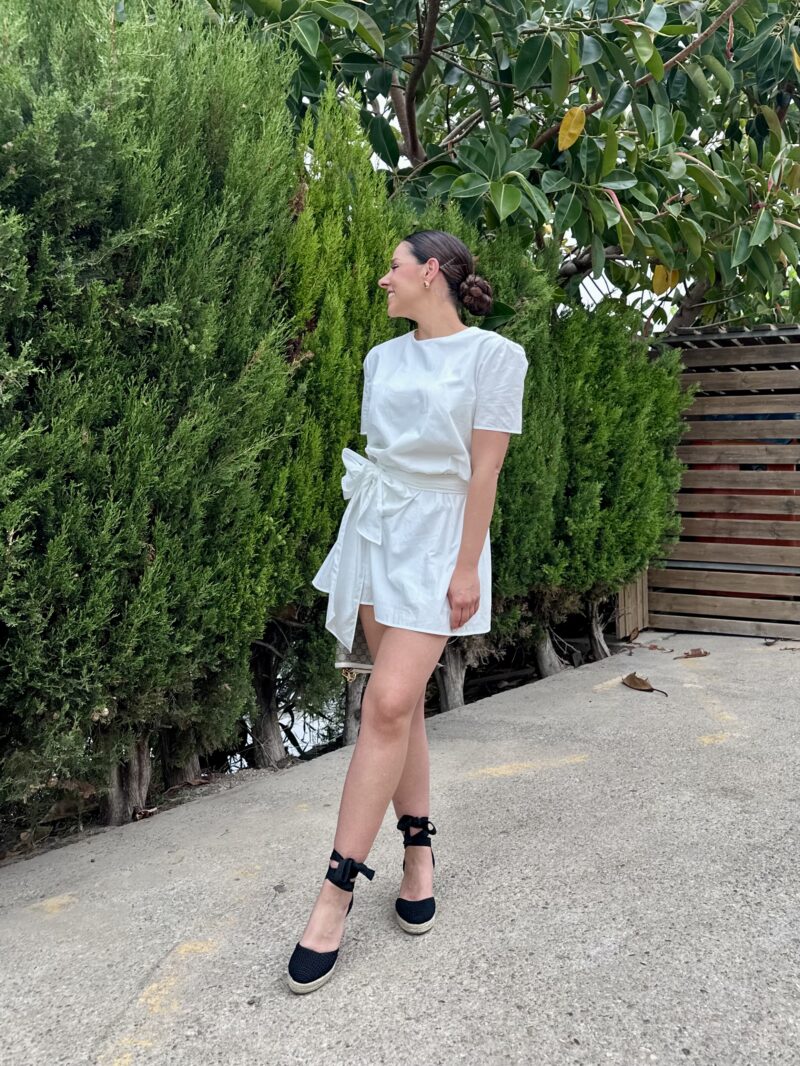 VESTIDO BLANCO LAZADA
